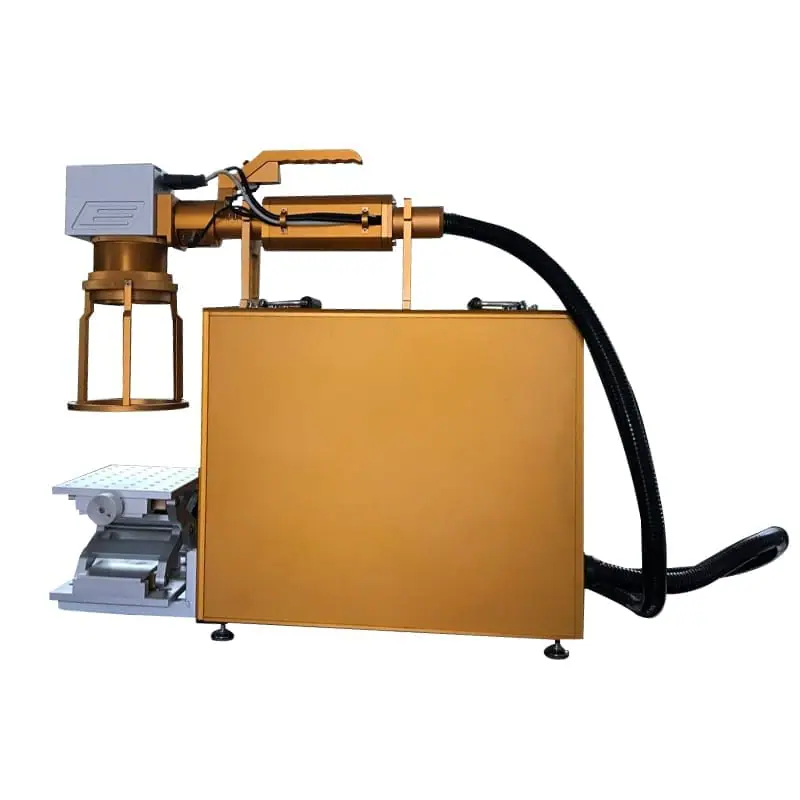 Ηand-held fiber marking machine