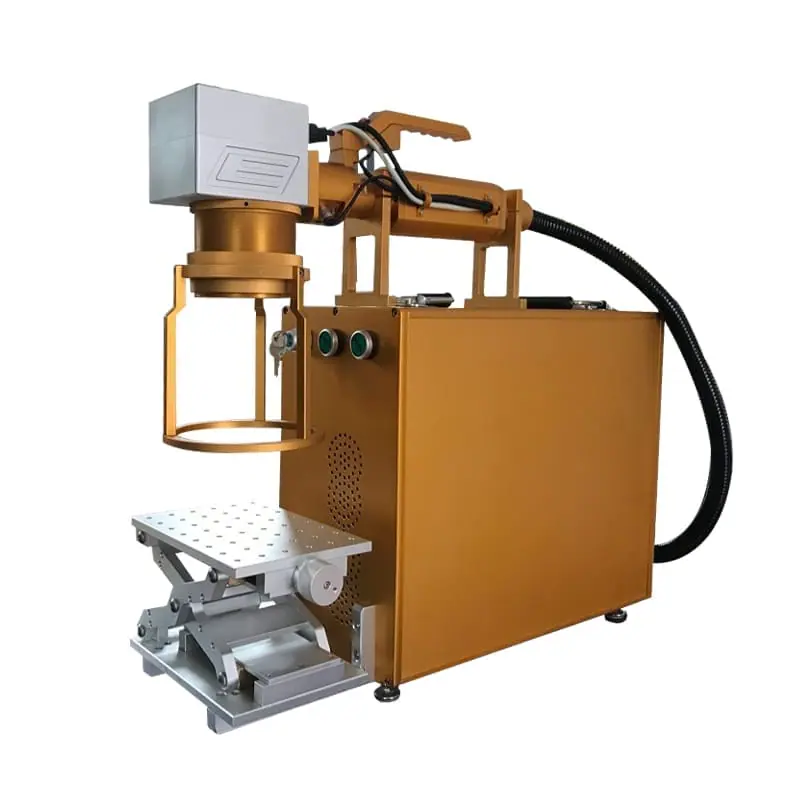 Ηand-held fiber marking machine