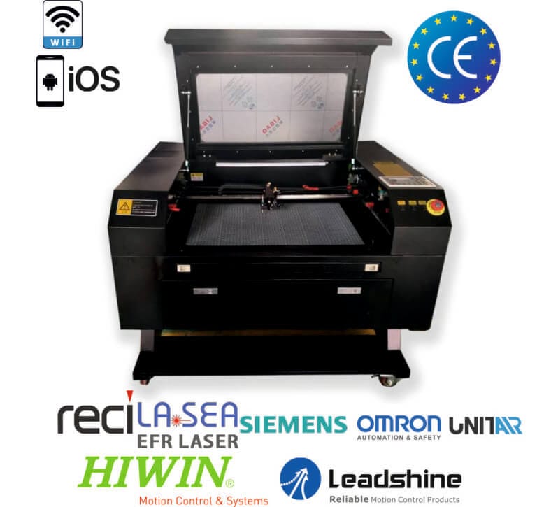 CO₂ Laser Cutting Machine — Industrial Production