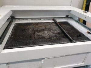Laser engraving machine service