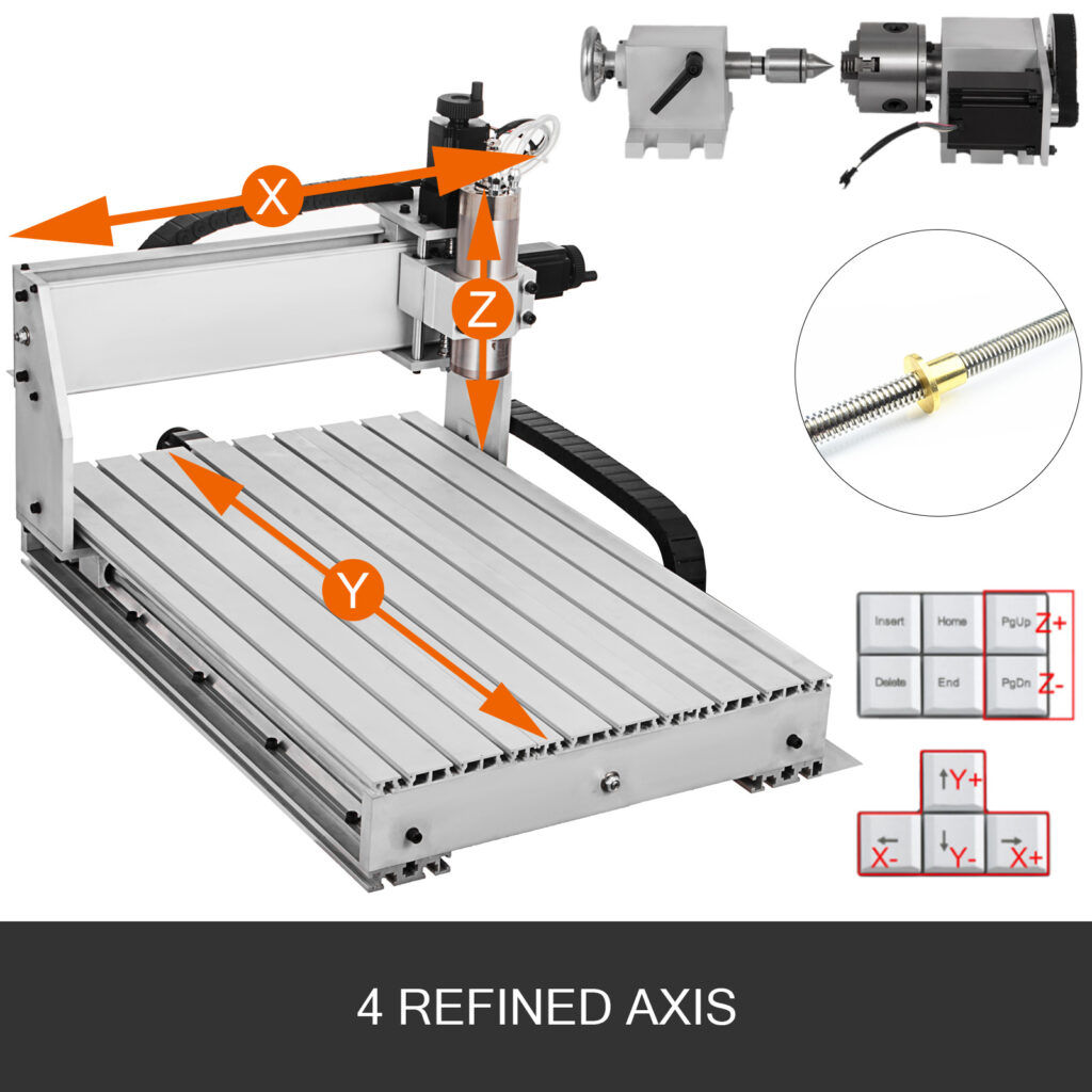 Cnc router 6090 – Desktop CNC Machine