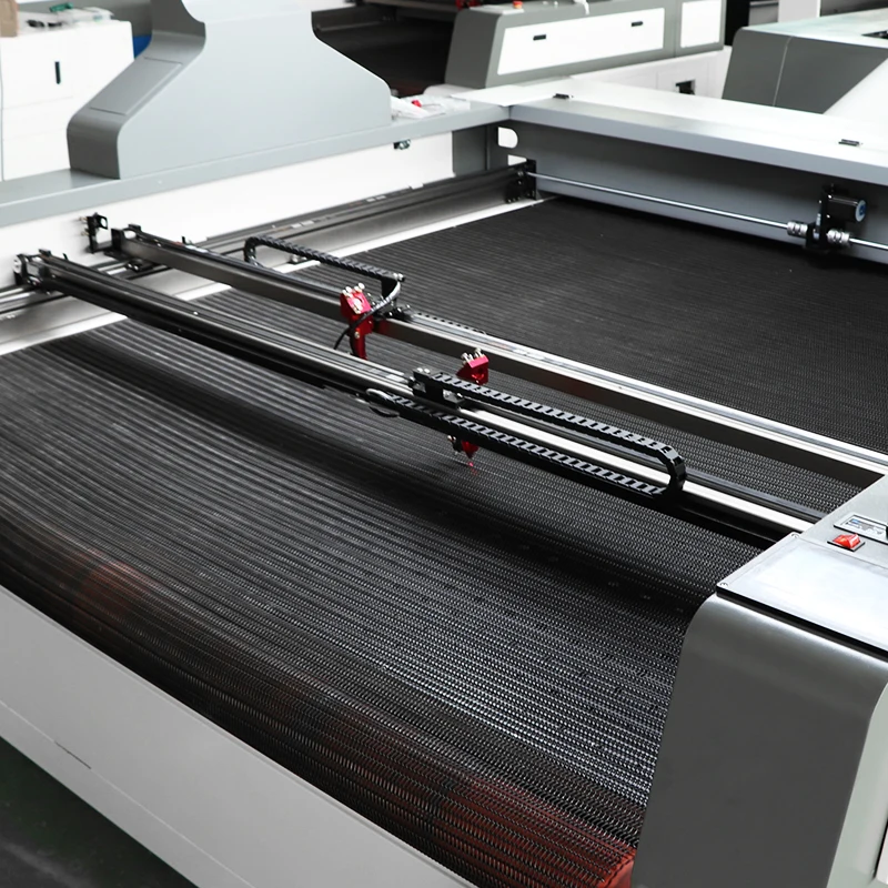 Fabric CO2 Laser Cutter for fabric cutting with camera