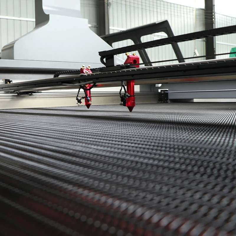 Fabric CO2 Laser Cutter for fabric cutting with camera